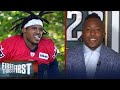 Brandon Marshall thinks Cam could have his best season under Belichick | NFL | FIRST THINGS FIRST