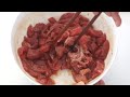 How to tenderise & marinate beef for prefect stir fry like in Chinese restaurant