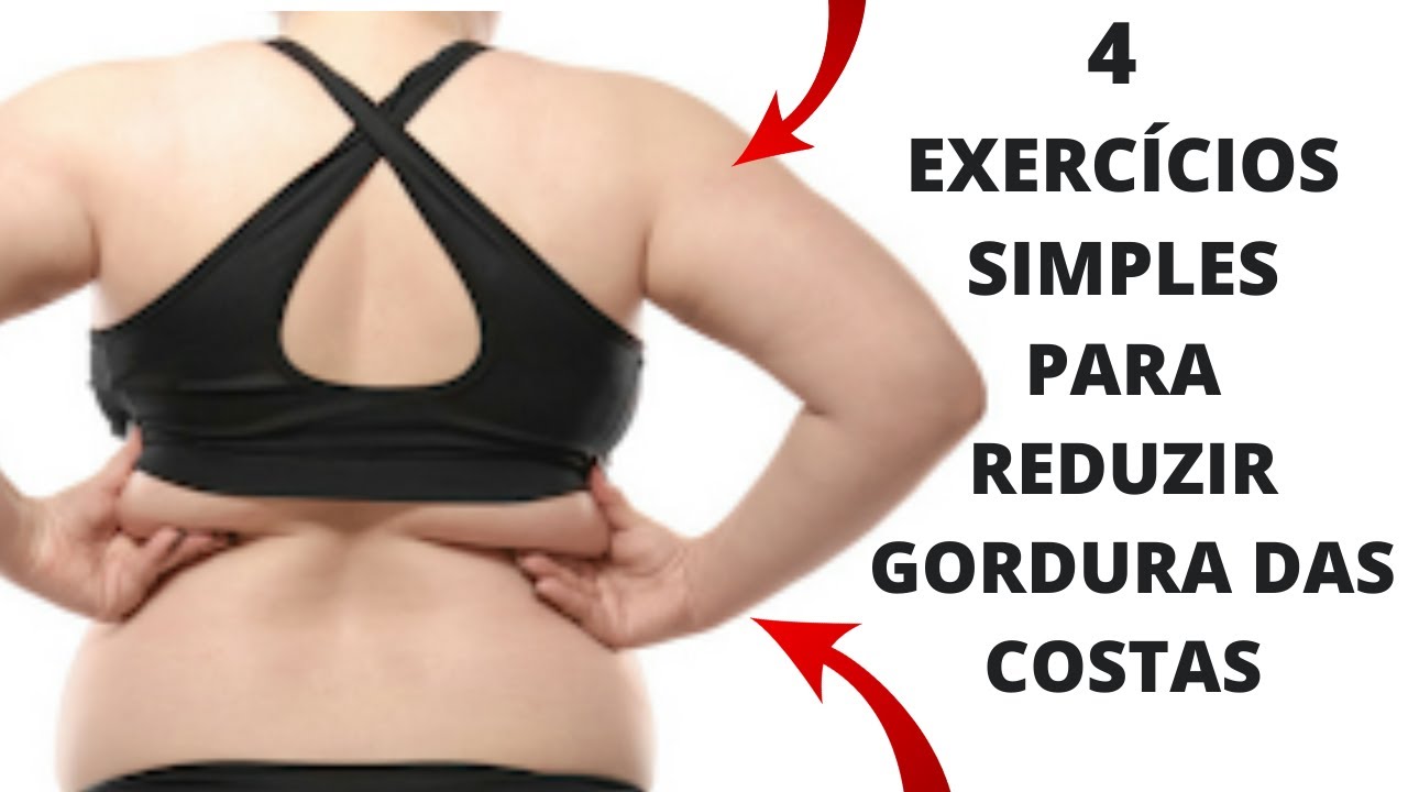 como perder gordura das costas com simples Exercícios para perder ...