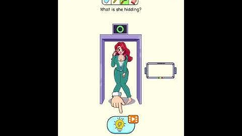 Delete Puzzle Erase Her: What is She Hidding Gameplay #sssbgames