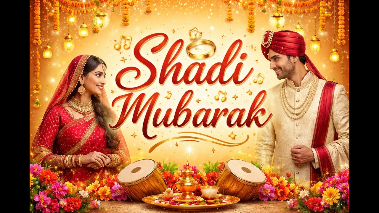 A BBEAUTYFUL SHADI MUBRAK SONG IN HINDI