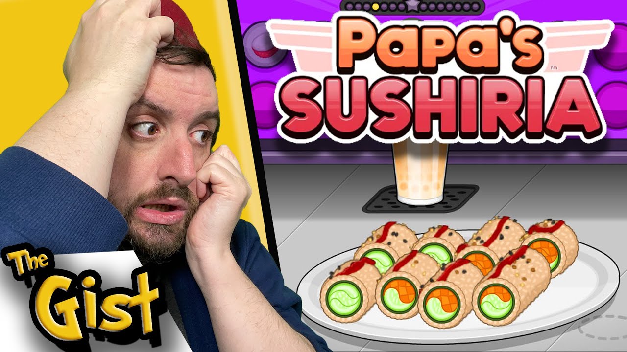 NÃO SEI FAZER SUSHI - Papa's Sushiria (Dia 3) 