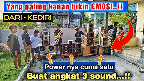 Grebeg cek sound bareng miniatur pelajar SD dari Blabak Kediri
