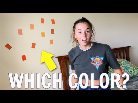 Katie Paints Her NEW BEDROOM | PLUS Shopping and Nails with NANA