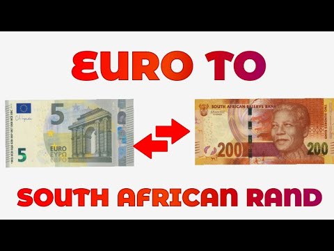 Euro To South African Rand Exchange Rate Today | EUR To ZAR | Euro To Rand