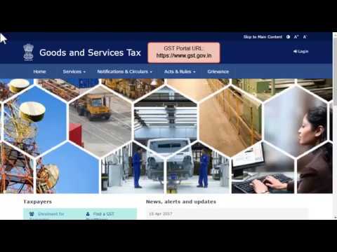 How to Login onto GST Portal as Existing User