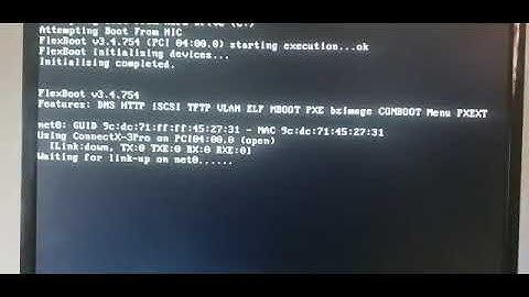 HP server proliant DL 380p, G9 Booting error.