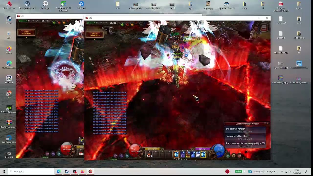 Mu online  boss na  400 lvl 