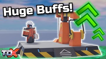 TDX Oil Derrick New Buffs Overview