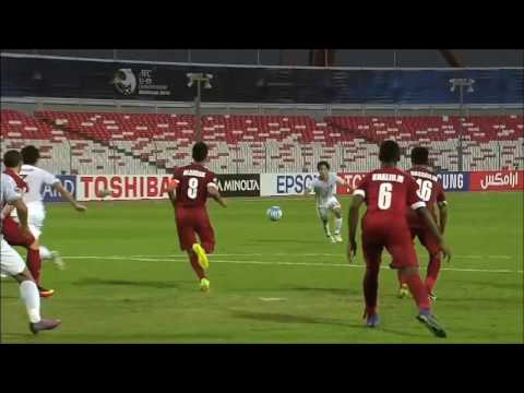 (U-20) Japan 3 Qatar 0 WCQ 2016 日本対カタール