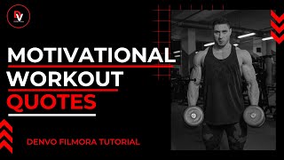 WORKOUT MOTIVATIONAL QUOTES | DAILY WORKOUT | EXCERSICE