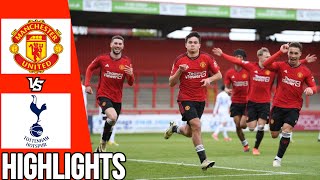 Manchester United vs Tottenham Hotspur | All Goals & Highlights | U21 Premier League 2 | 20/04/24