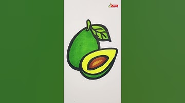 Avocado Drawing #Shorts | Avocados from Mexico | Avocados de Mexico
