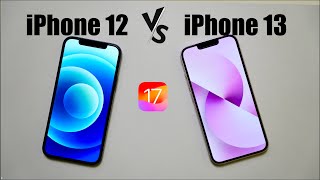 Iphone 12 Vs Iphone 13 Ios 17 Speed Test!
