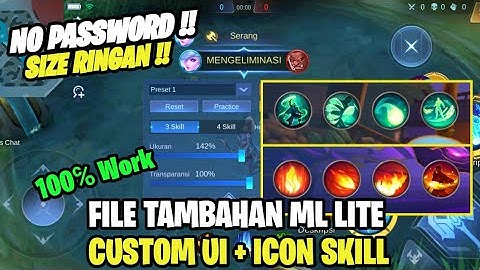 Data Open Custom Ui + Icon Skill All Hero & Skin Terbaru | Data Tambahan Custom Ui Patch Ixia