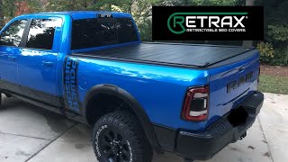 RetraxPro XR tonneau cover detailed installation and demo * 2020 Ram 2500