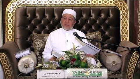 تعليق سيدي العلامة الشيخ أيمن رشدي سويد على الوقف على كلمة "ولقد همت به" من سورة يوسف عليه السلام.