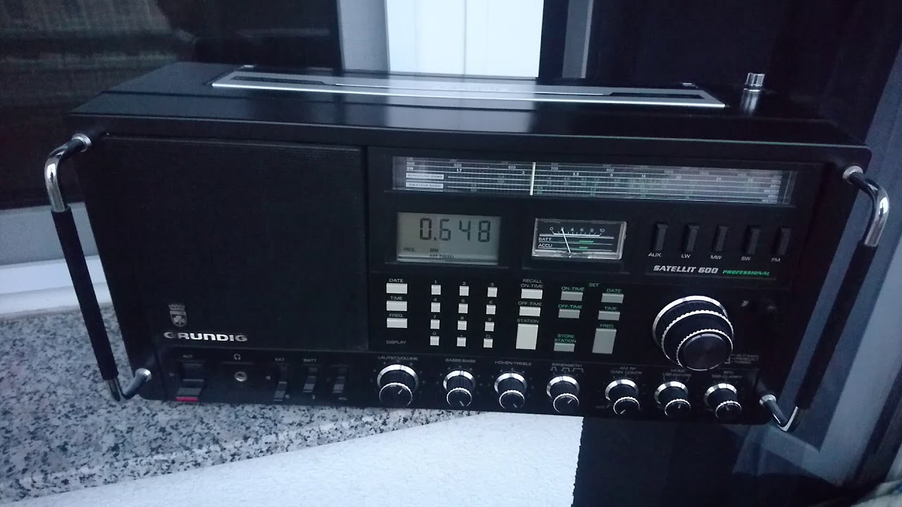 RADIO CAROLINE 648 kHz Received 22.12.2017