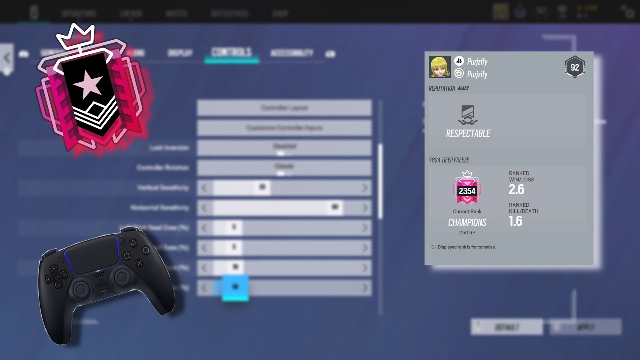 THE *BEST* NEW CHAMPION SETTINGS in The ACOG META Operation DEADLY OMEN ...