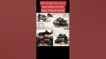 Kiến trúc nhà 5x15m tạo tự động bởi AI bằng chatGPT và Midjouney
