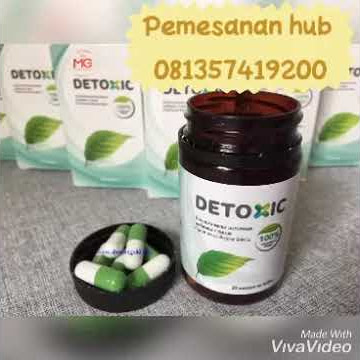 Detoxic asli Detoxic 100% herbal Detoxic original wa 081357419200
