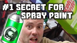 How to Spray Paint Anything  smoothing your layers  the best spray paint tool