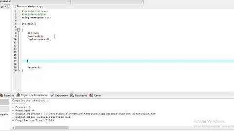 Generación de números aleatorios