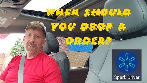 When to drop a #Spark delivery order and not affect your drop rate.
