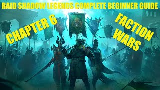 Raid Shadow Legends Complete Beginner's Guide: Chapter 6 - Faction Wars! Use Your Entire Roster!