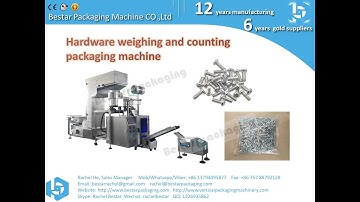 Bestar packing machine with weighing and counting function