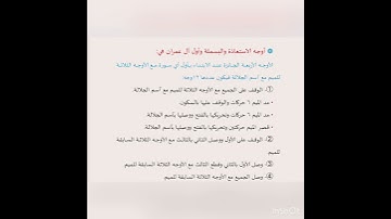 اوجه الاسعاذهوالبسمله واول سورة ال عمران