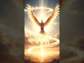 The Celestial Phoenix Reborn - A Divine Bird Born From Hope and Eternal Fire