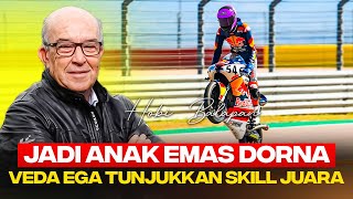 Tampil Paling depan~veda ega pratama istimewa di RedBull Rookies Jerez 2024~jadi anak emas dorna