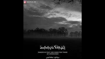 سورة الروم القارئ عبد الله الموسى اسمع بقلبك Quran Kareem | تلاوة من القرآن الكريم #14