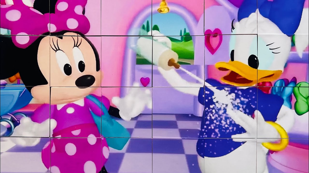 Minnie Mouse 🎀 and Daisy 🎀 Jigsaw Puzzle 🎈 - YouTube
