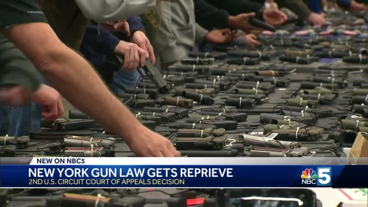 New York Gun Law Gets Reprieve Youtube