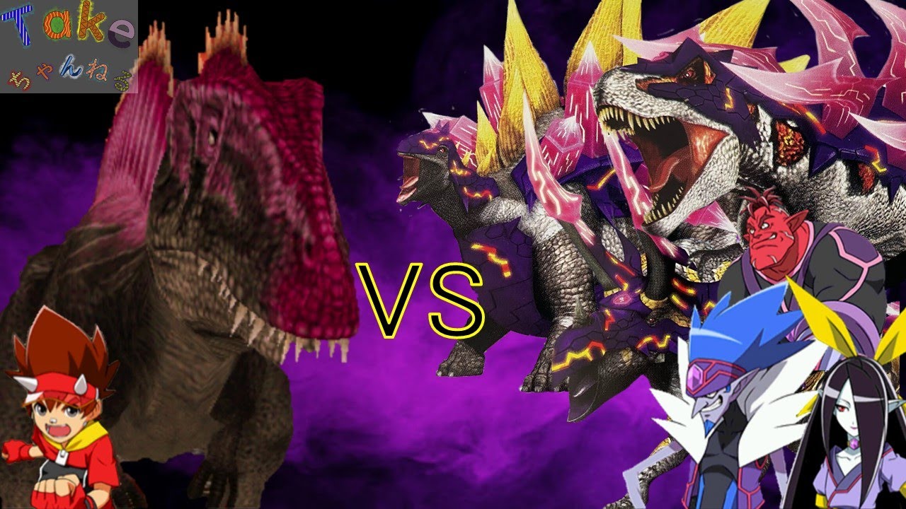 【#恐竜キング  】超アクトアクロカントサウルス 激闘！ザンジャーク！！(FierceFight!SpacePirate!!)【#DinosaurKing  /#Takeちゃんねる】