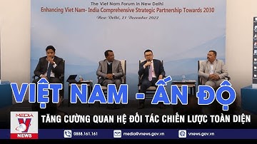 Tăng cường quan hệ đối tác chiến lược toàn diện Việt - Ấn - VNEWS