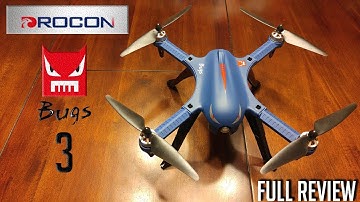 Drocon "BLUE" Bugs 3 brushless drone Review and Test Flight with Firefly 7s footage