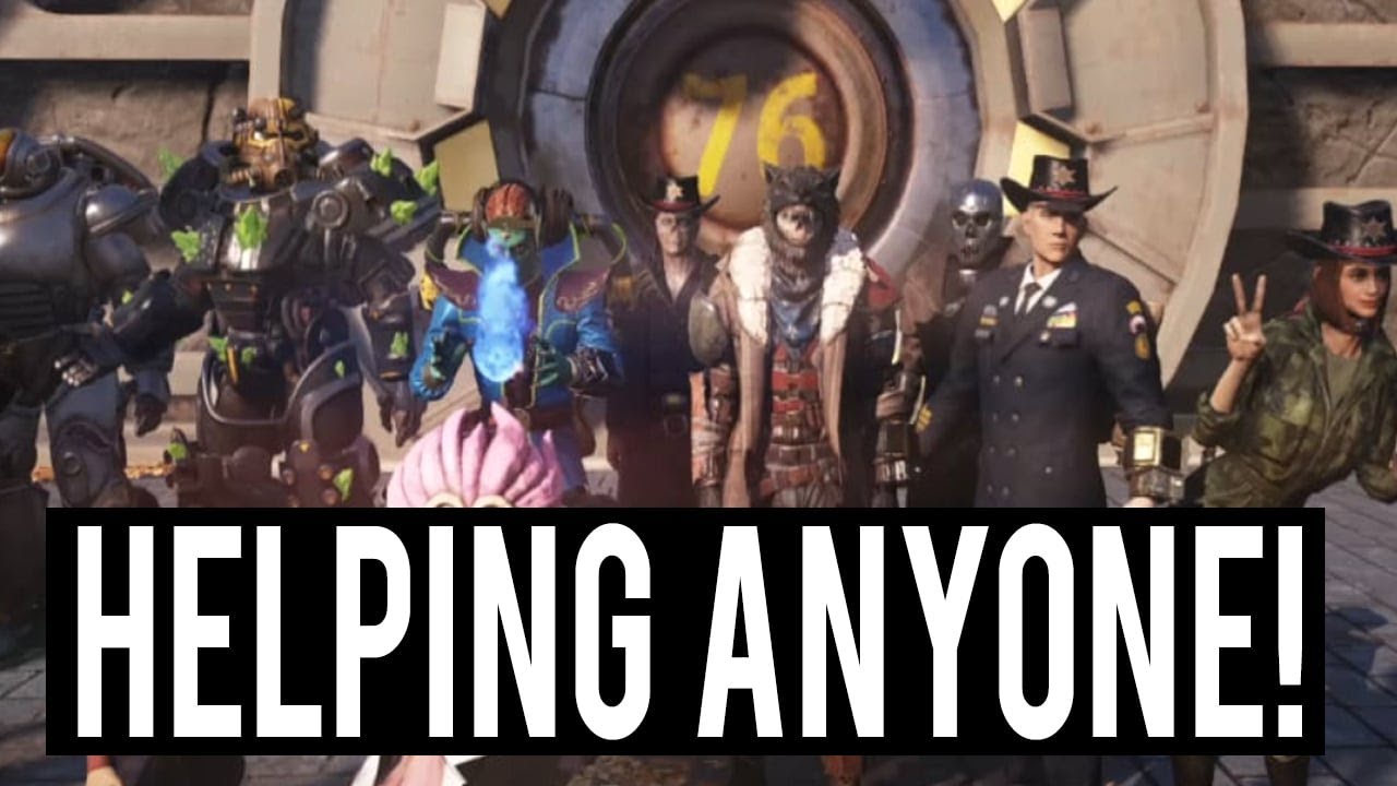 Join my Fallout 76 Server to be Carried Through the Raid for Fast Level Ups and Good Gear!