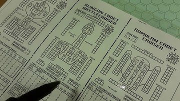 TRW: Introduction to Star Fleet Battles - Cadet Scenario #3 Setup