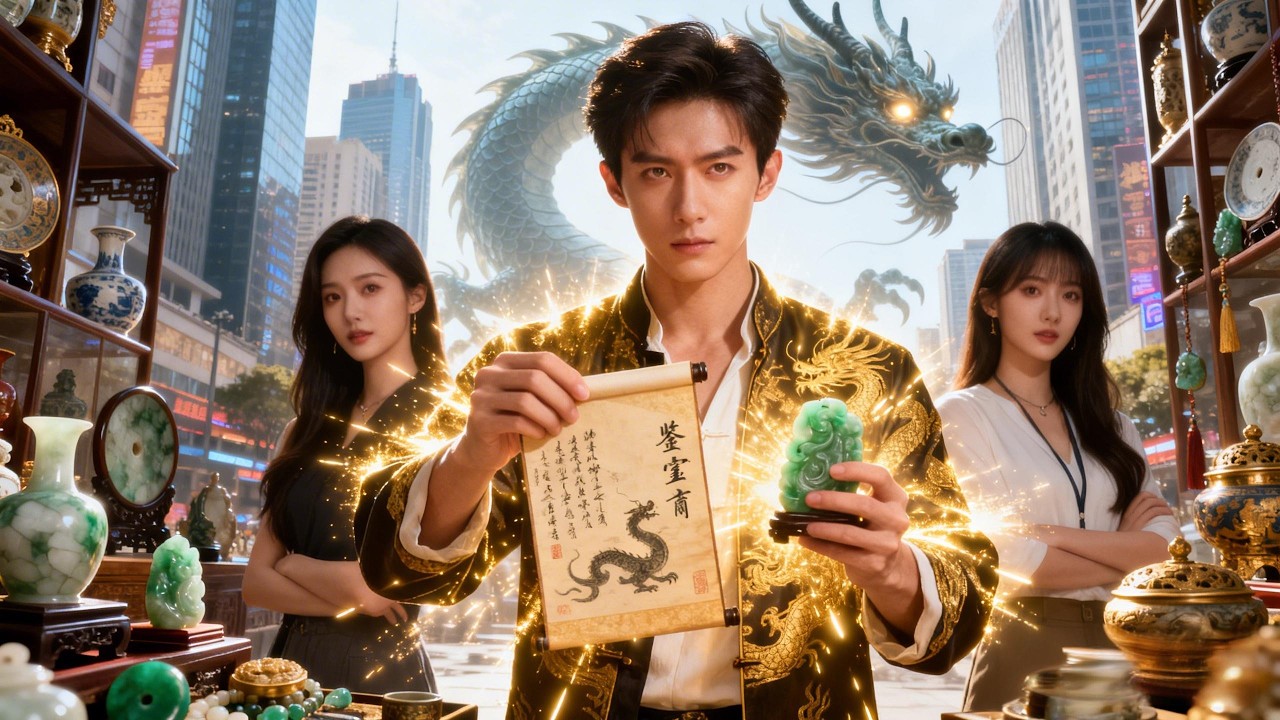 鑑寶大師重生憑藉著神乎其技的鑑寶本領， 金石字畫，青銅青花，翡翠美玉，天下瑰寶，盡在我手。