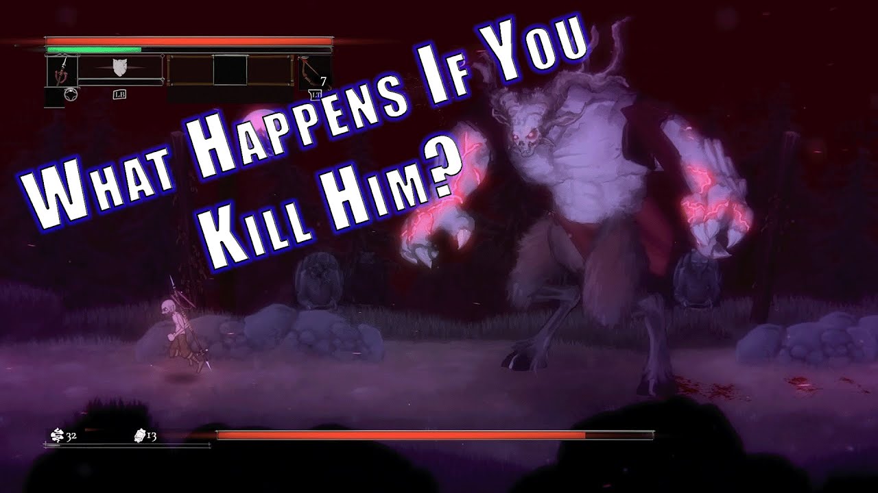 Killing The Tutorial Boss On A New Character | Salt and Sacrifice