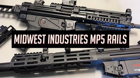 Midwest Industries MP5 Rails