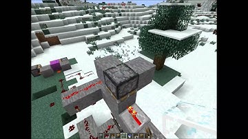 AUTOMATIC Ice Generator! (Vertical BUD switch) Minecraft 1.3.2