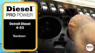 Teardown Of A Detroit Diesel 453 Natural