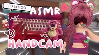 MM2 keyboard asmr as Lotso + HANDCAM || ROBLOX