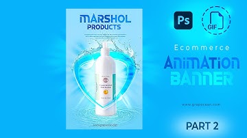 Best Shopify Website Store Banner Design with Animation | Adobe Photoshop Tutorial | (Part-2)