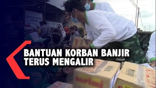 Bantuan Korban Banjir Terus Mengalir