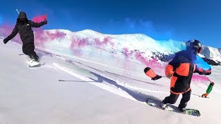 EPIC Snowboarding Backcountry Drone Video - Making Of